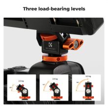 K&F Concept MS42 vakupapucsba illeszthető monitor adapter (KF-31-133)