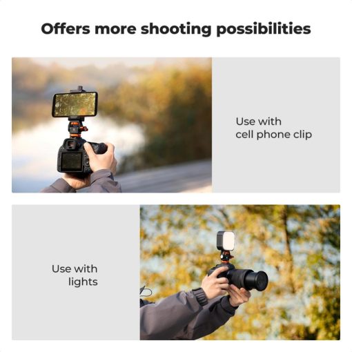 K&F Concept MS42 vakupapucsba illeszthető monitor adapter (KF-31-133)