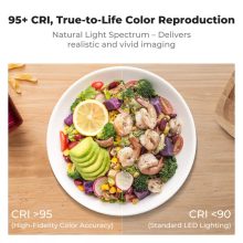 K&F Concept 12W RGB Led lámpa, 2700K-7500K, 95CRI, 13 effekt, 5000mAh (KF-34-052)