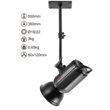 Jinbei L-600D Mennyezetre szerelhető tartó