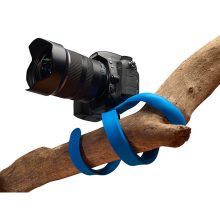 Miggö Splat Flexible hajlítható lábú miniállvány, DSLR és akció kamerákhoz, kék (M-MW-SP-SLR-BL-80)