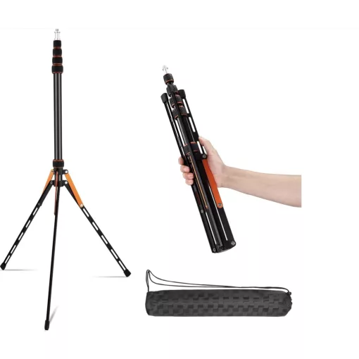 Mikrosat Nano 220  Alu Kompakt Lámpaállvány (max. 2,5kg, 220 cm)