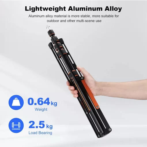 Mikrosat Nano 220  Alu Kompakt Lámpaállvány (max. 2,5kg, 220 cm)
