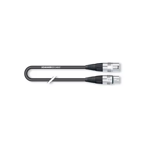 SOMMER CABLE XLR PAPA - XLR MAMA HICON 3M-ES, 2 ERES MIKROFON KÁBEL (egyedi gyártás)