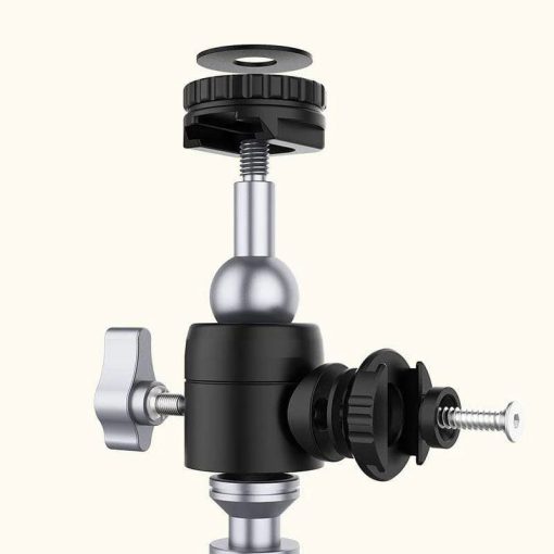 Ulanzi U60 mini állvány gömbfej, 2db vakupapucs, 2kg teherbírás (UL-2046)