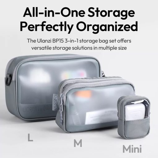 Ulanzi BP15 átlátszó rendszerező táska, közepes méret (UL-B169)