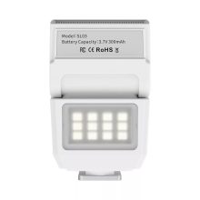 Ulanzi SL03 Spark Lite mini vaku és Led, dönthető, GN8, középpontos érintkező, fehér (UL-L199)