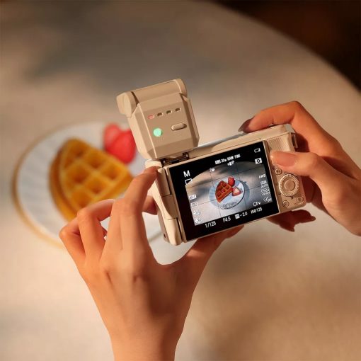 Ulanzi SL03 Spark Lite mini vaku és Led, dönthető, GN8, középpontos érintkező, fehér (UL-L199)