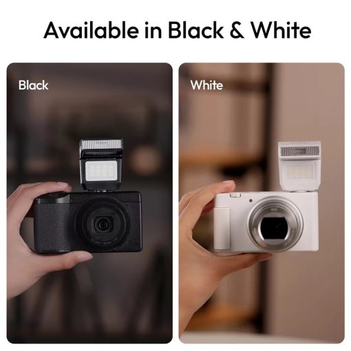 Ulanzi SL03 Spark Lite mini vaku és Led, dönthető, GN8, középpontos érintkező, fekete (UL-L200)