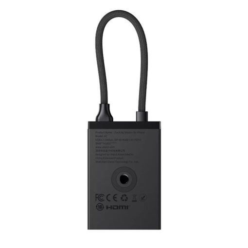 Ulanzi H1 4-in-1 USB-C Media Hub, multimédiás dokkoló, 3db USB-C, 1db HDMI (UL-M033)