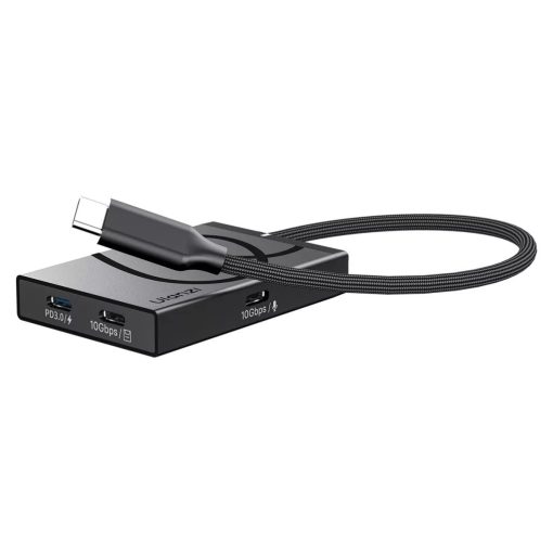 Ulanzi H1 4-in-1 USB-C Media Hub, multimédiás dokkoló, 3db USB-C, 1db HDMI (UL-M033)