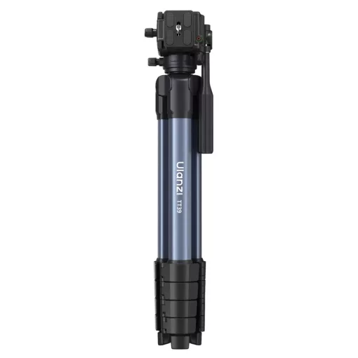 Ulanzi TT39 videó állvány, 42-155cm, 3kg teherbírás, Arca Swiss gyorscseretalp, telefontartó adapter (UL-S019)