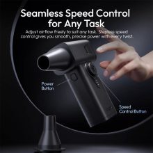 Ulanzi AD02 Storm beépített akkumulátoros porfújó, 130000RPM, fekete (UL-X086)