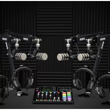 RODE Ultimate Podcast Kit - 4 fős Szett